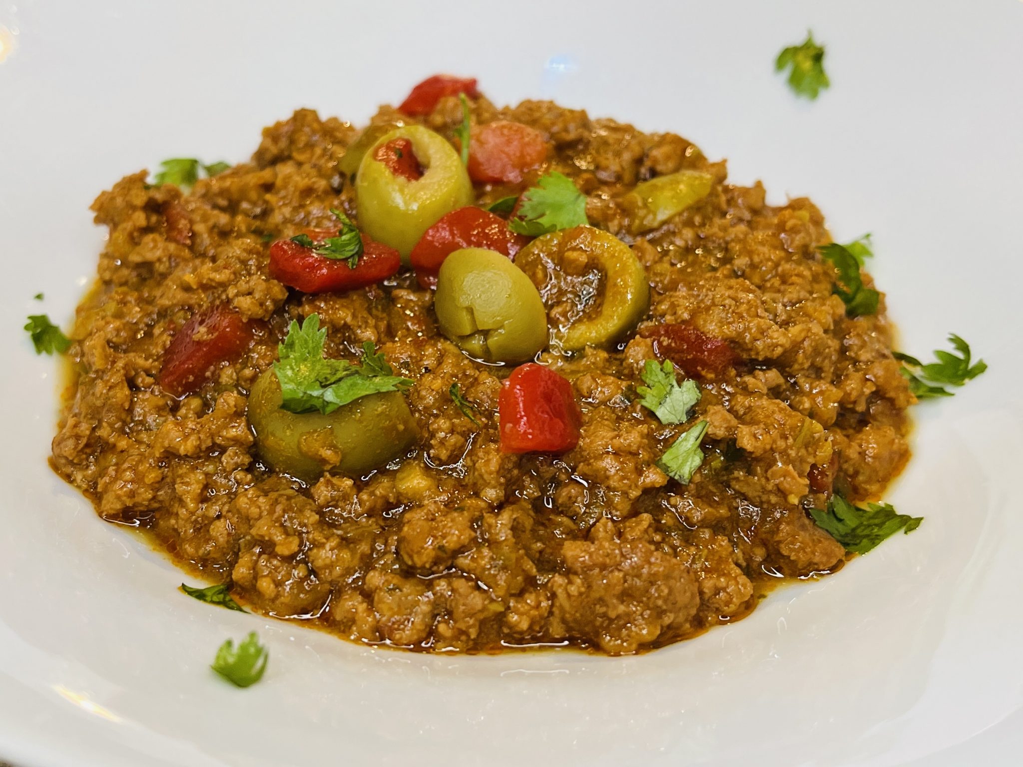 Quick & Easy Puerto Rican Picadillo - Domestic Gourmet